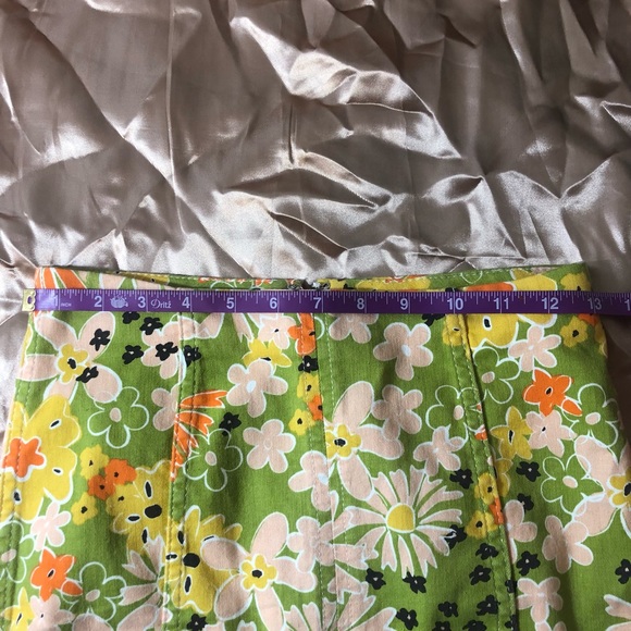 Free People Floral Mini Skirt - Picture 2 of 8
